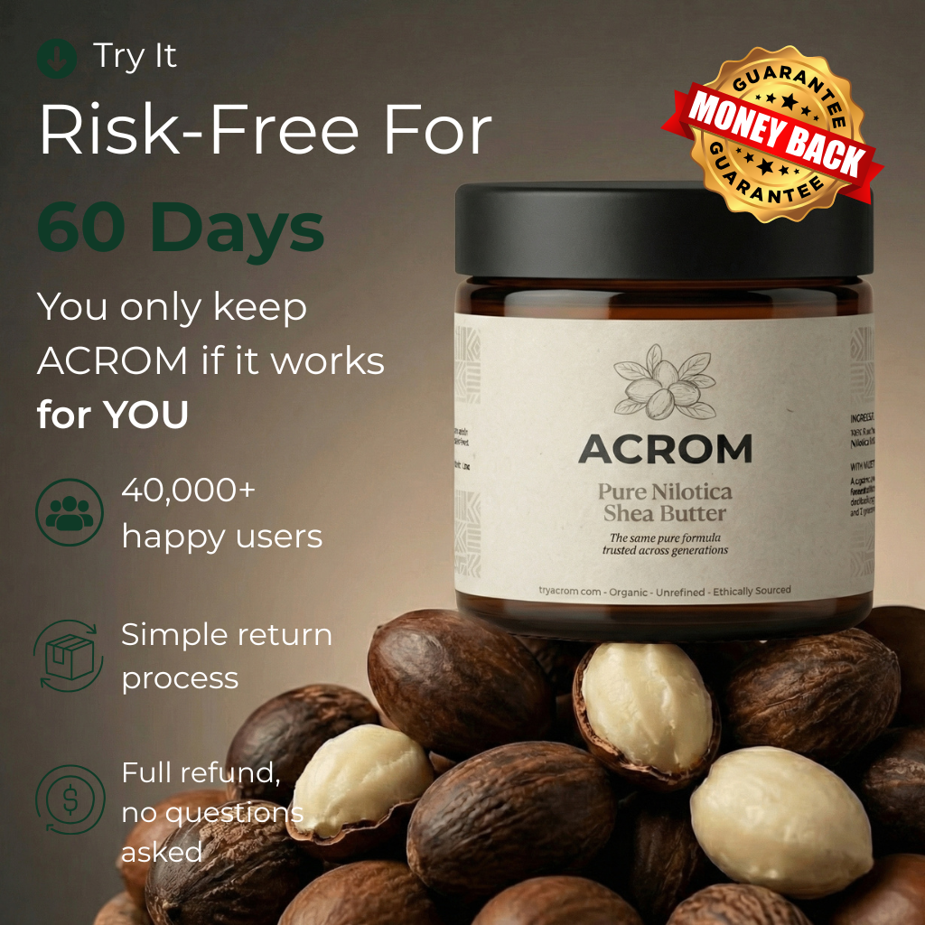 Pure Nilotica Shea Butter by ACROM™ - Monthly Refill 2x