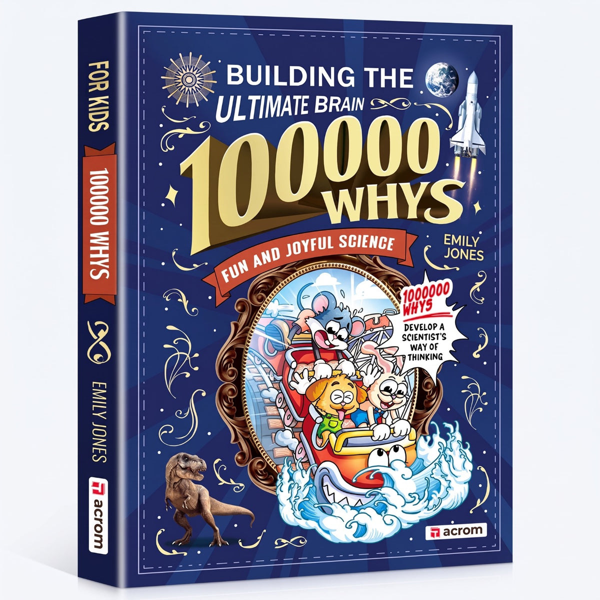 ACROM 100000 Whys hardcover book cover