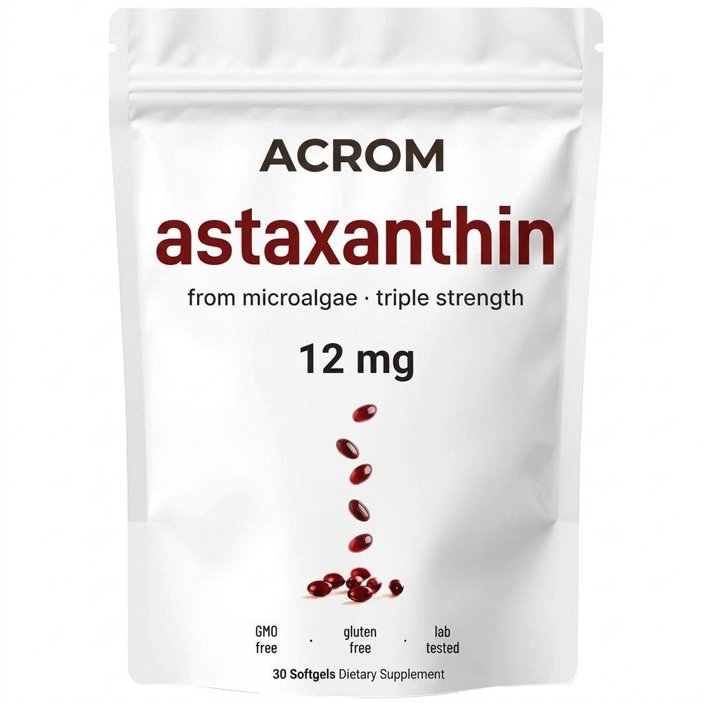 ACROM Astaxanthin 12mg pouch