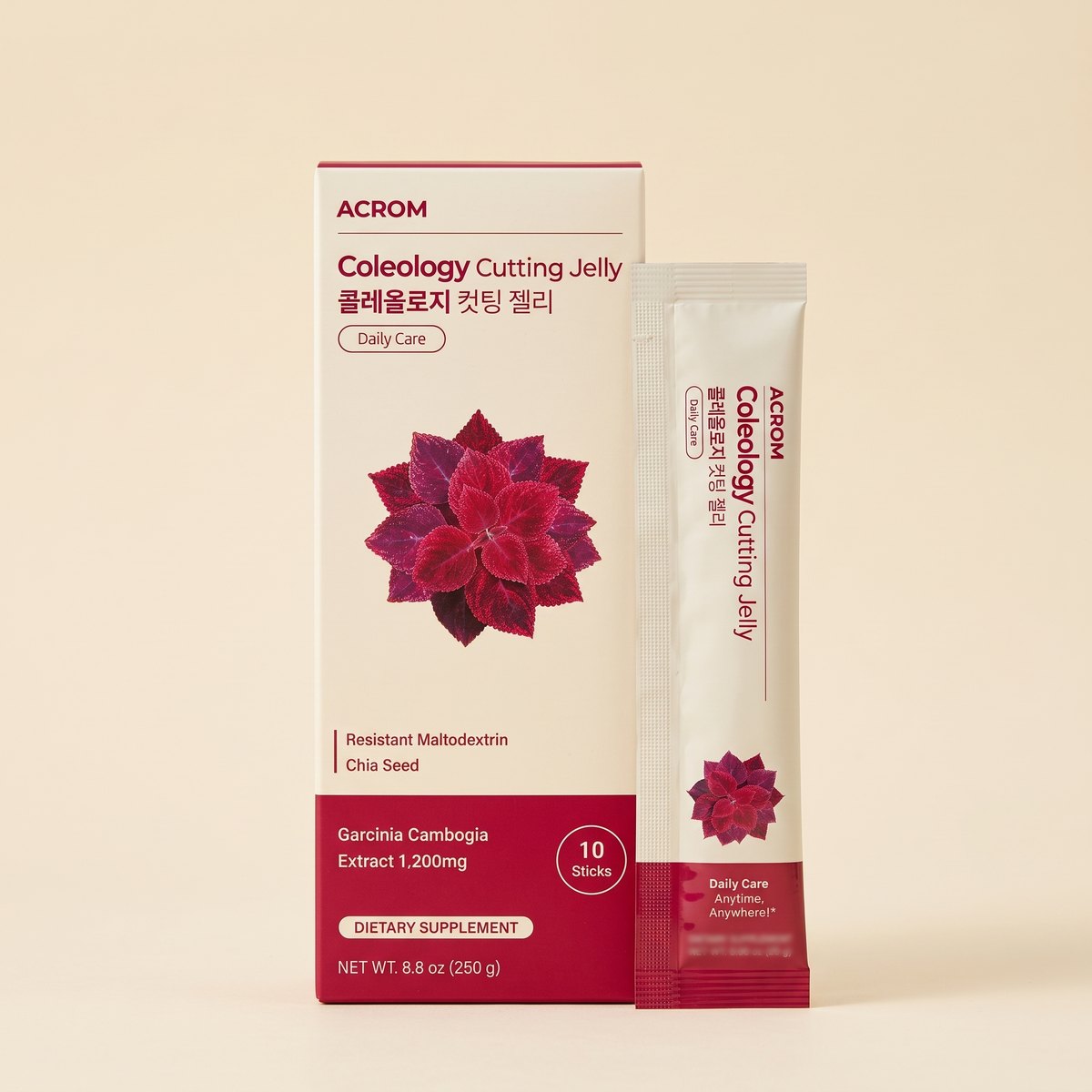 ACROM Coleology Cutting Jelly carton and stick