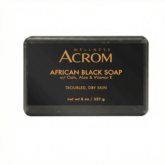 Pure African Black Soap by ACROM™