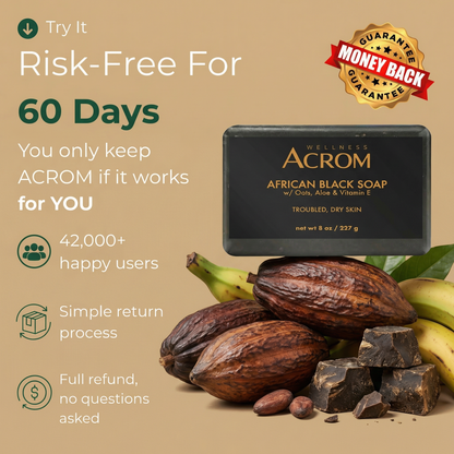Pure African Black Soap by ACROM™