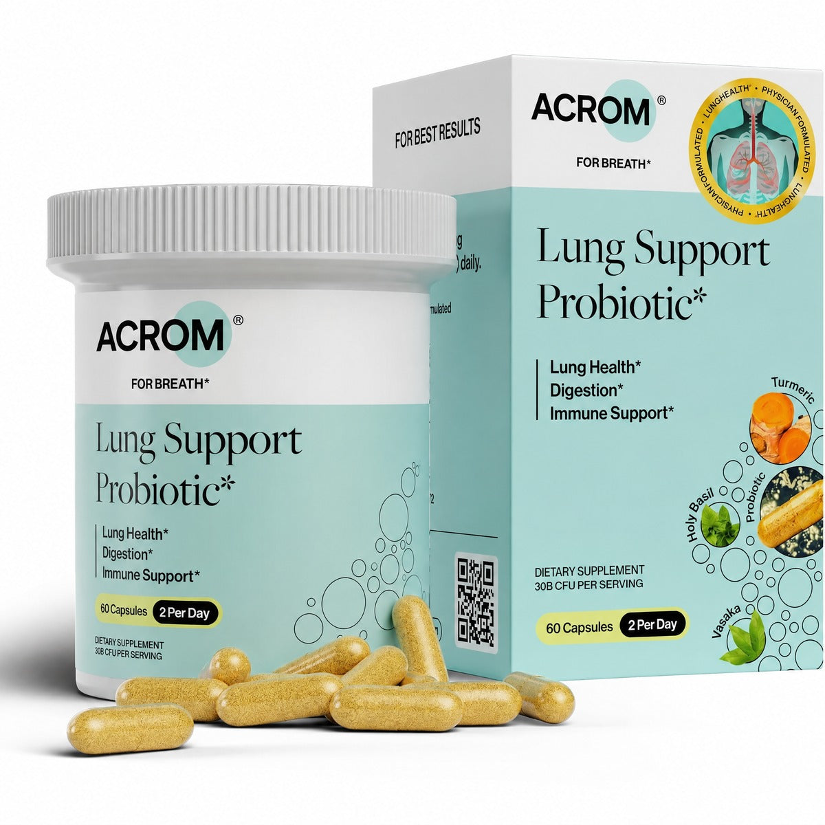 ACROM Lung Support Probiotic